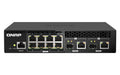 EAN 4713213518762 - QNAP QSW-M2108R-2C switch Gestionado L2 2.5G Ethernet (100/1000/2500) Energía sobre Ethernet (PoE) Negro imagen 1