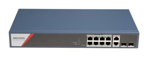 EAN 6942160406817 - Hikvision DS-3E1512HP-SI-8P2T2F switch Gestionado Gigabit Ethernet (10/100/1000) Energía sobre Ethernet ( imagen 1