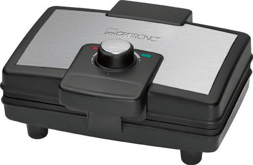 EAN 4006160717051 - Clatronic WA 3606 2 barquillo(s) 800 W Negro, Acero inoxidable imagen 2