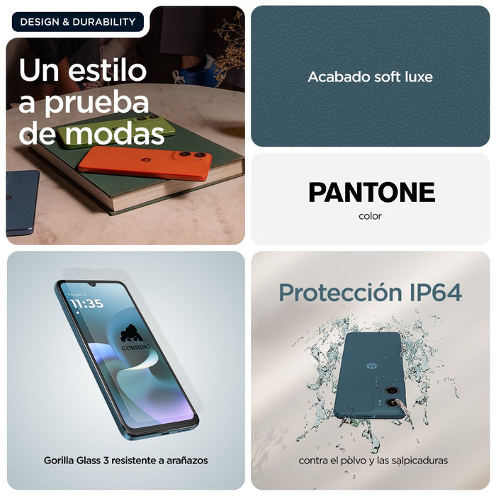 EAN 0840493601816 - Motorola moto g06 17,5 cm (6.88") SIM doble Android 15 4G USB Tipo C 4 GB 64 GB 5200 mAh Azul imagen 16