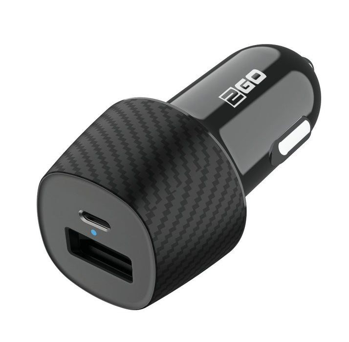EAN 4010425972727 - 2GO 797272 cargador de dispositivo móvil Universal Negro Encendedor de cigarrillos Carga rápida Auto imagen 1