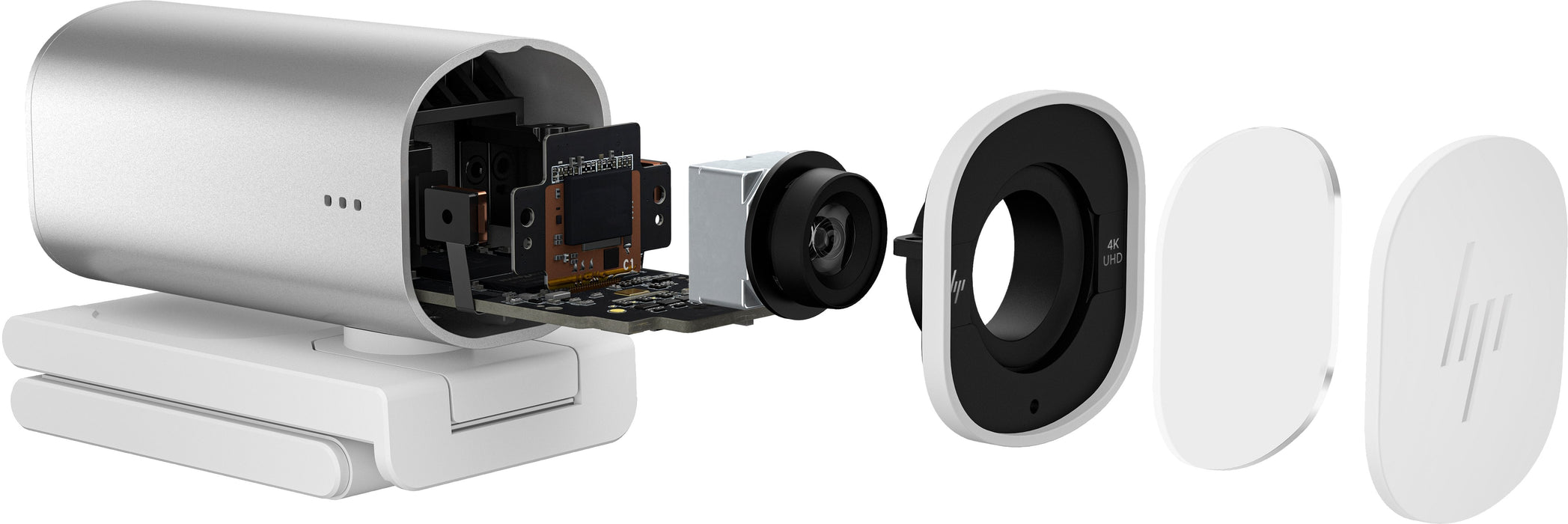 EAN 0196548527304 - HP 960 4K Streaming Webcam cámara web 8 MP 3840 x 2160 Pixeles USB Plata imagen 8