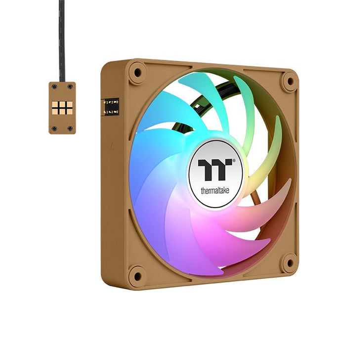 EAN 4711475649484 - Thermaltake CT120 EX ARGB Carcasa del ordenador Refrigerador de aire 12 cm Arena imagen 1