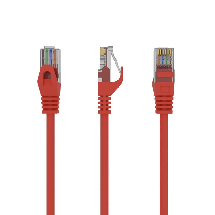 EAN 8716309093217 - Gembird PP6U-3M/R cable de red Rojo Cat6 U/UTP (UTP) imagen 1