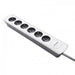 EAN 5901878502977 - Qoltec 50297 base múltiple 1,8 m 6 salidas AC Interior Gris, Blanco imagen 6