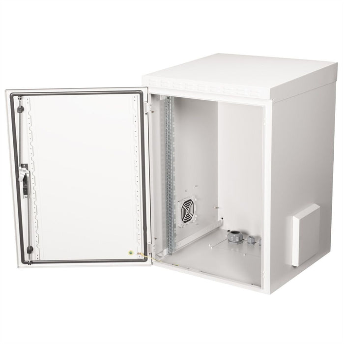 Roline 19-Zoll Wandgehuse Pro 16 He, 600x600 Bxt Ip55 Outdoor Grau