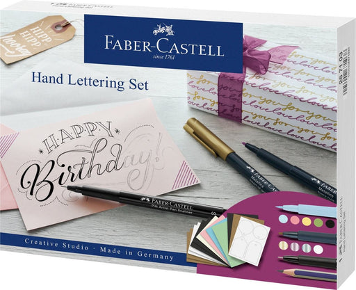 EAN 4005402671038 - Faber-Castell 267103 pluma fuente Coral, Cian, Verde, Metallic black, Amarillo 12 pieza(s) imagen 1