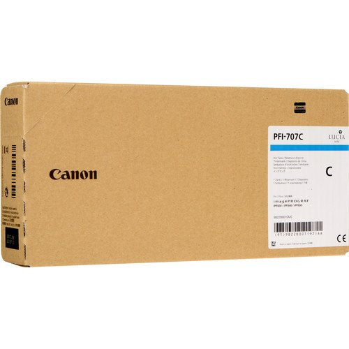 EAN 0013803249040 - Canon PFI-707C cartucho de tinta Original Cian imagen 1