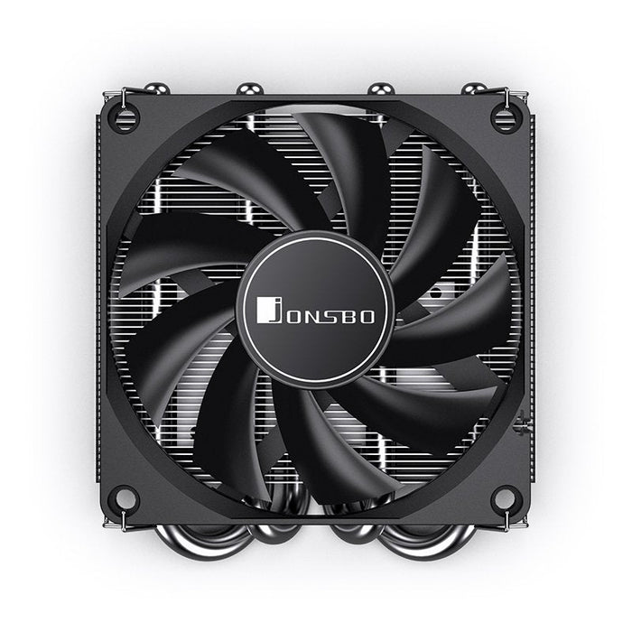 K Jonsbo Hp-400s Cpu Disipador, Top Blower, Low Profile, 40mm Altura - 90mm, Negro