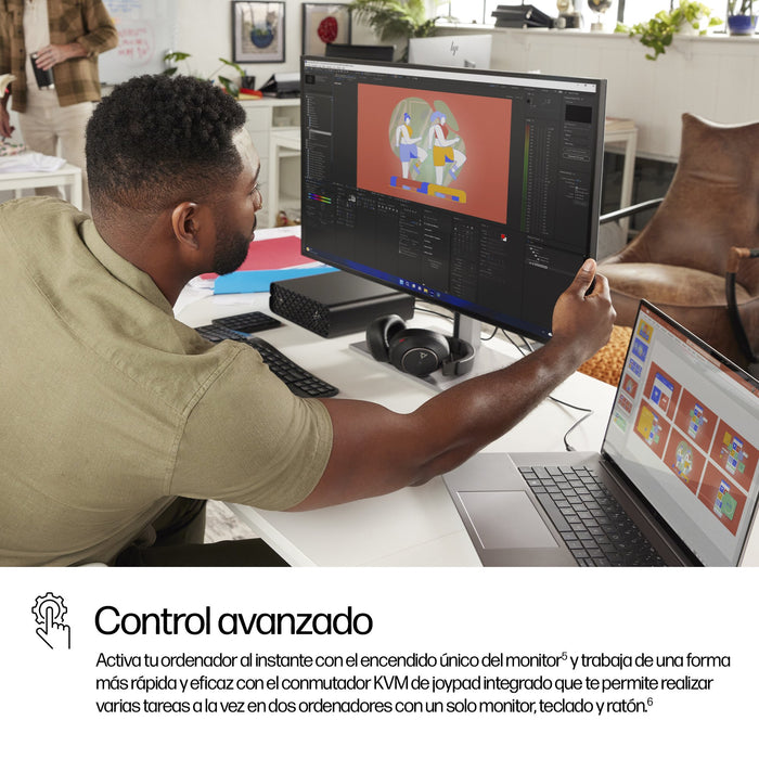 EAN 5715063476512 - HP Series 7 Pro 31.5 inch 4K Thunderbolt 4 Monitor - 732pk pantalla para PC 80 cm (31.5") 3840 x 2160 Pix imagen 6