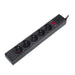 EAN 5902211111214 - Maclean MCE219 base múltiple 1,5 m 5 salidas AC Interior Negro imagen 3