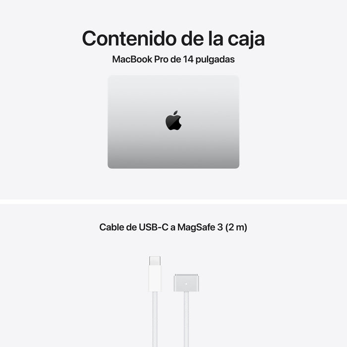 Portátil Apple Macbook Pro 14 Apple M5 Pro 24gb Ssd 2tb 14.2 " Silver