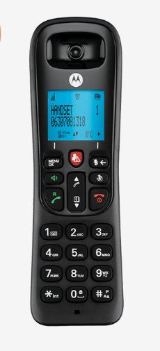 EAN 5055374703175 - Motorola CD4001 Teléfono DECT Identificador de llamadas Negro imagen 1