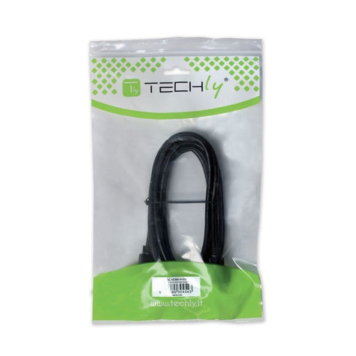EAN 8051128100143 - Techly Audio/Video DisplayPort M/M 0.5m Black ICOC DSP-A-005 0,5 m Negro imagen 2