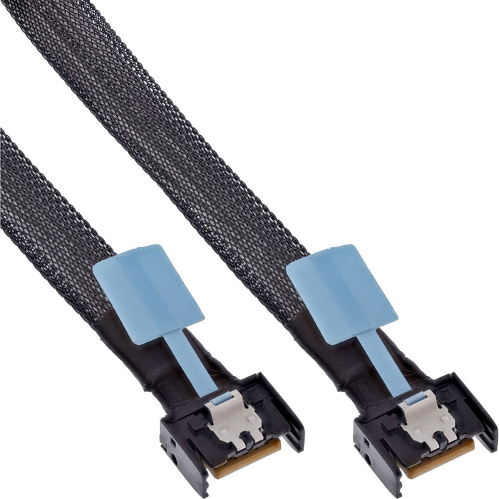 Cable Mcio X4 Macho A Mcio X4 Macho  0.5m Inline