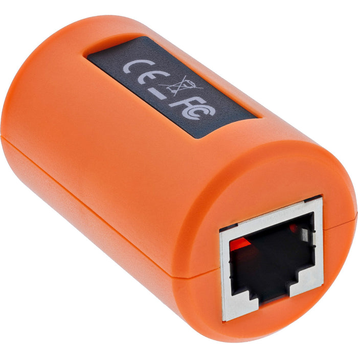 Inline® Surge Projoection Rj45 Coupling For Network And Poe