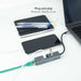 EAN 8433281011472 - Nanocable 10.03.0408 base para portátil y replicador de puertos Alámbrico USB 3.2 Gen 1 (3.1 Gen 1) Type- imagen 4