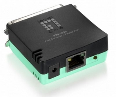 EAN 4015867142226 - LevelOne FPS-1031 servidor de impresión LAN Ethernet Negro, Verde imagen 1