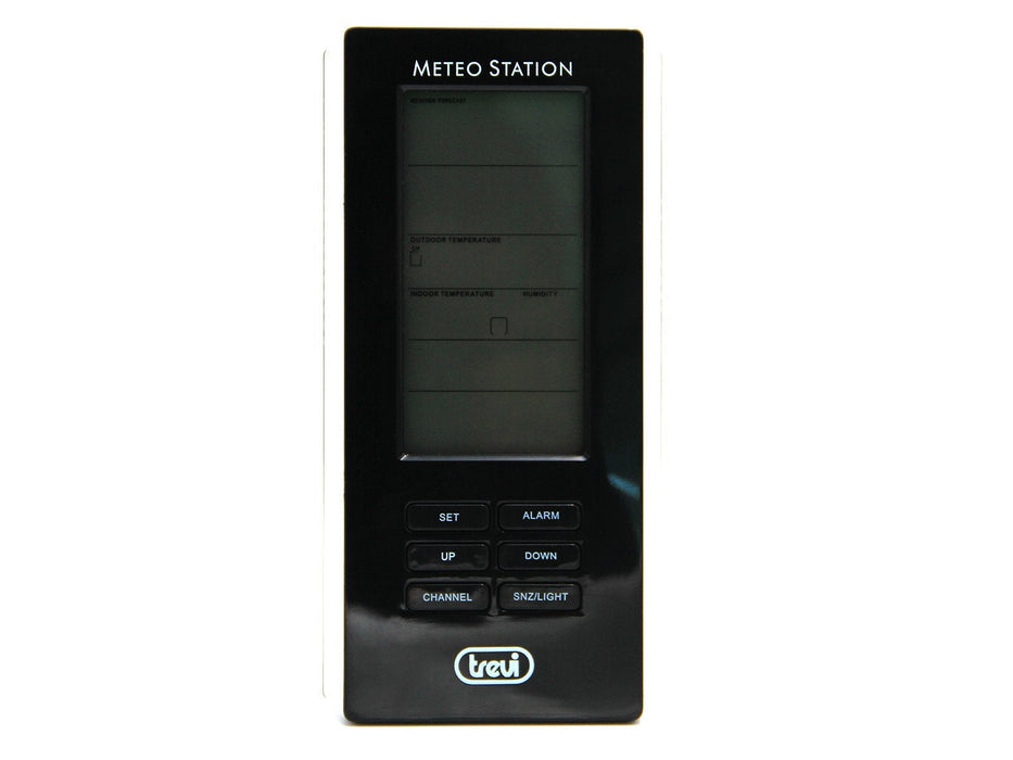 Weather Station With External Sensor Trevi Me 3108 Rc Black