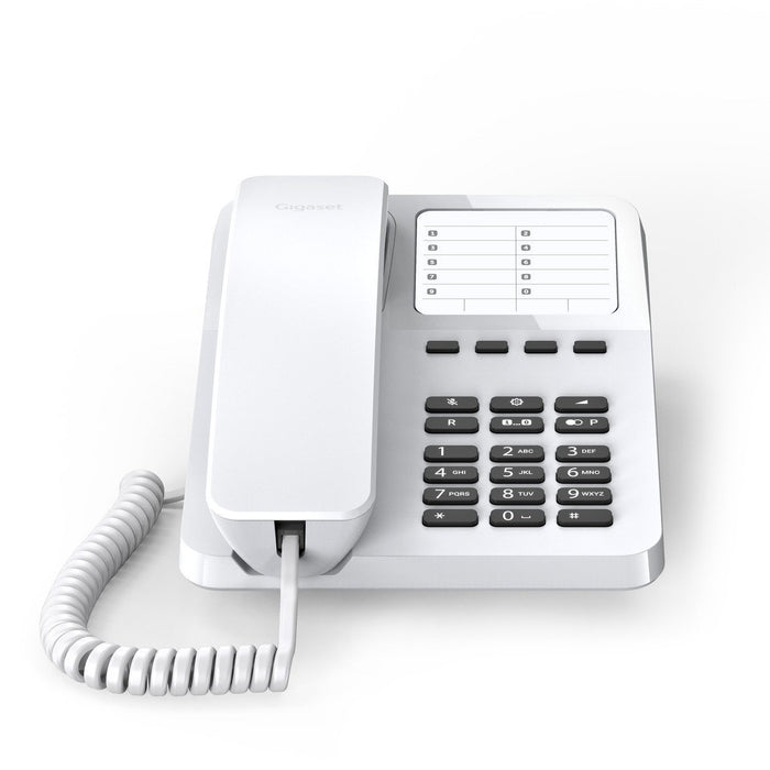 EAN 4250366870236 - Gigaset DESK 400 Teléfono analógico Blanco imagen 1