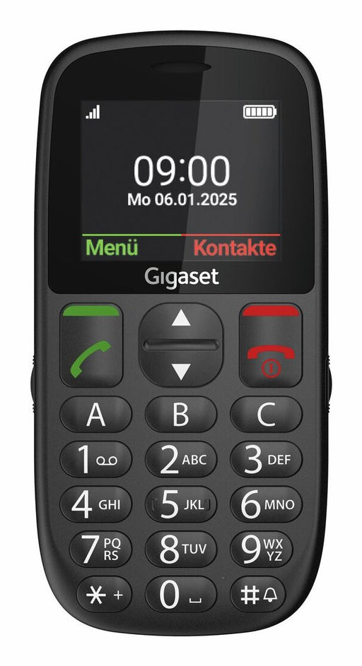 EAN 4255781906126 - Gigaset GL395 5,59 cm (2.2") 90 g Negro Teléfono para personas mayores imagen 1