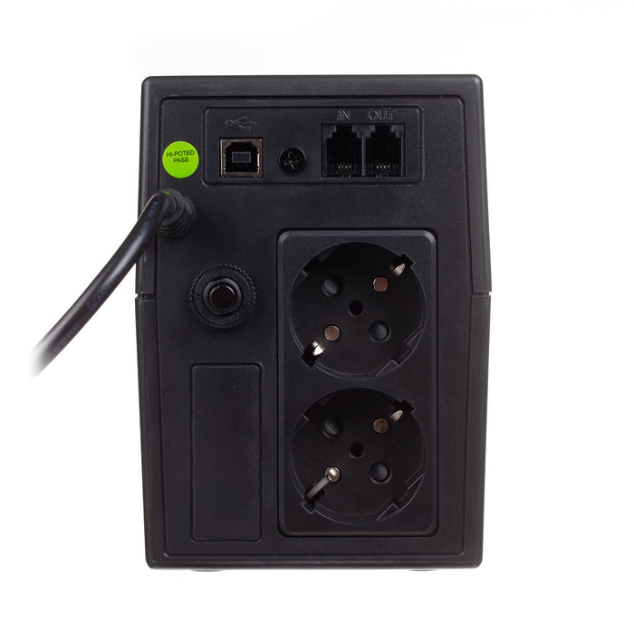 EAN 4016032449232 - Digitus DN-170063-LCD sistema de alimentación ininterrumpida (UPS) Línea interactiva 0,6 kVA 360 W imagen 4