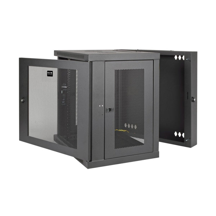 Tripp Lite Srw12usdp Gabinete Smartrack De 12u Para Ups Profundos, Para Instalar En Pared, Respaldo Abisagrado (12u Wall Mount Rack Enclosure - .)