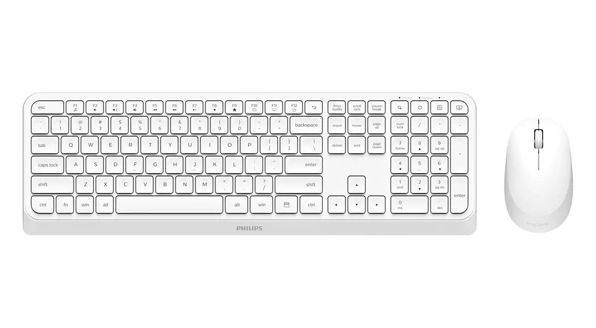 Philips Spt6307w Wireless Combo Blanco - Us International