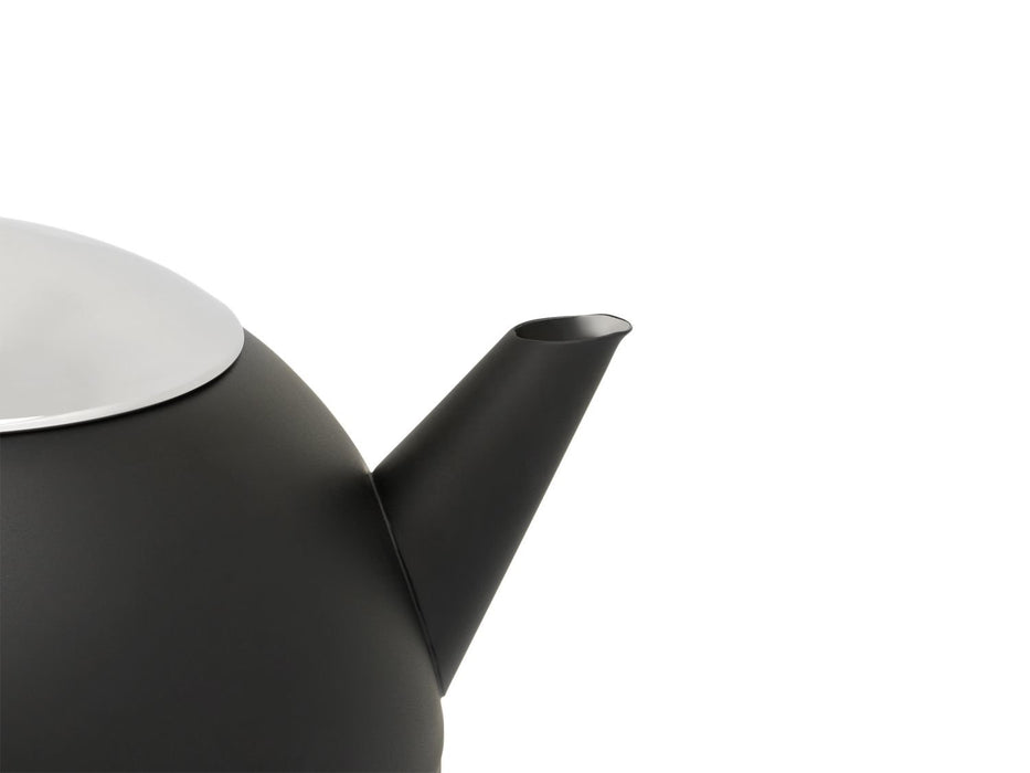 EAN 8720052002464 - Bredemeijer Bella Ronde Un sola tetera 1200 ml Negro, Cromo imagen 5