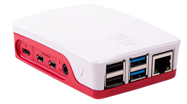 Caja Para Raspberry Oficial Pi 4,  Rojo/Blanco Raspberry Raspberry Caja Para Raspberry Oficial Pi 4,  Rojo/Blanco (1876751)