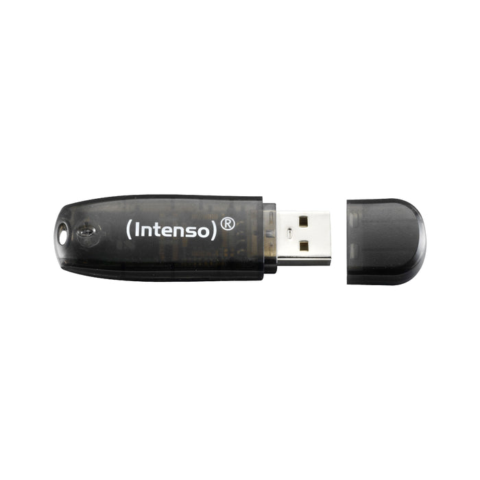 EAN 4034303031924 - Intenso Rainbow 3x32GB Yellow/Red/Black unidad flash USB USB tipo A 2.0 Transparente imagen 3
