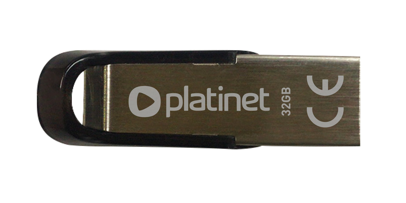 EAN 5907595448475 - Platinet PMFMS32 unidad flash USB 32 GB USB tipo A 2.0 Negro, Plata imagen 1