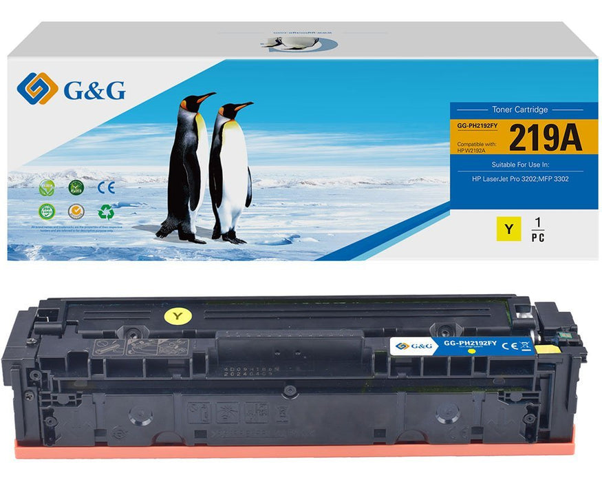 G&G Toner Compatible Con Hp 219a Amarillo