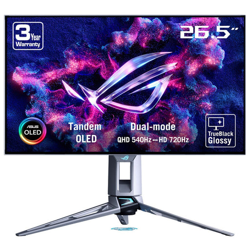 EAN 4711636169202 - ASUS ROG Swift OLED PG27AQWP-W pantalla para PC 67,3 cm (26.5") 2560 x 1440 Pixeles Quad HD LCD Plata imagen 1