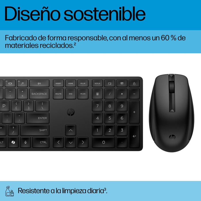 655 Wireless Keyboard And  Mouse Combo