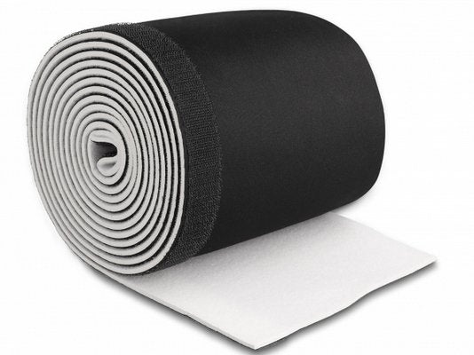 Delock Cableschlauch Neopren Flexibel Mit Klettverschluss 3 M X 135 Mm Schwarz   Weiss