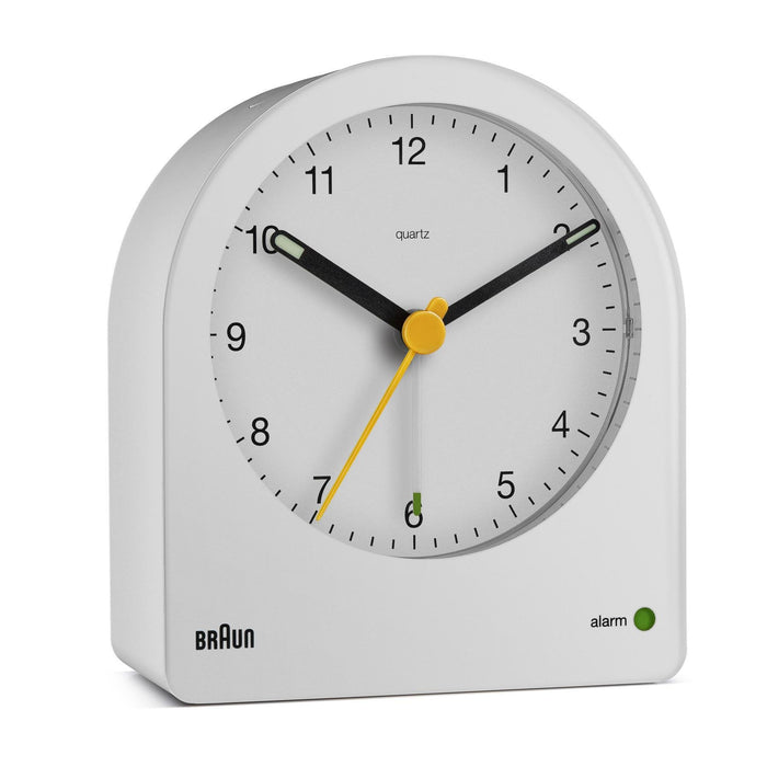 EAN 4007218675927 - Braun BC22 Reloj despertador analógico Blanco, Amarillo imagen 1