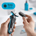 EAN 4210201432593 - Braun Series 5 51-M1000s Máquina de afeitar de láminas Negro, Azul imagen 4