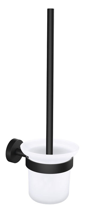 Tesa Toilettenbürste Moon Schwarz, Glas