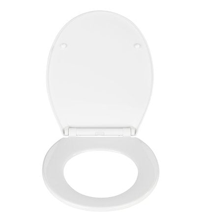 EAN 4008838722510 - WENKO 21901100 asiento de inodoro Tapa dura de inodoro Termoplástico Blanco imagen 2