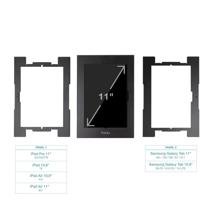 Marco Antirrobo Para Tablet Tooq Tqatte2601-S-B Negro