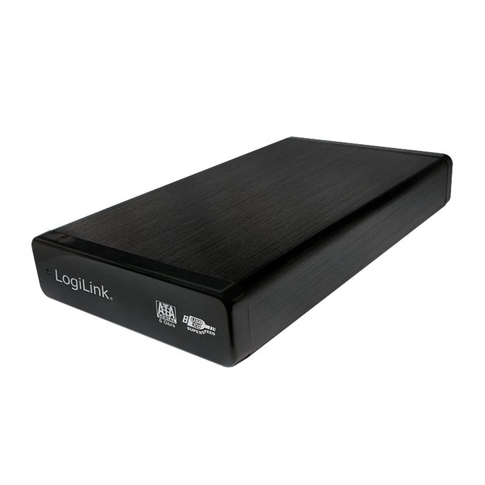 EAN 4052792044904 - LogiLink UA0284 caja para disco duro externo Caja de disco duro (HDD) Negro 3.5" imagen 3