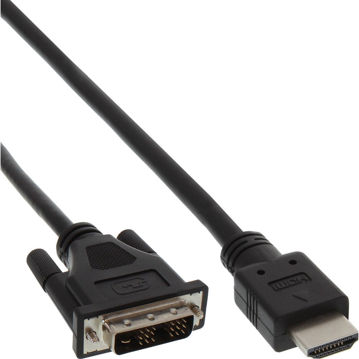 Inline Cable Hdmi Macho A Dvi Macho 18+1 Negro 2m