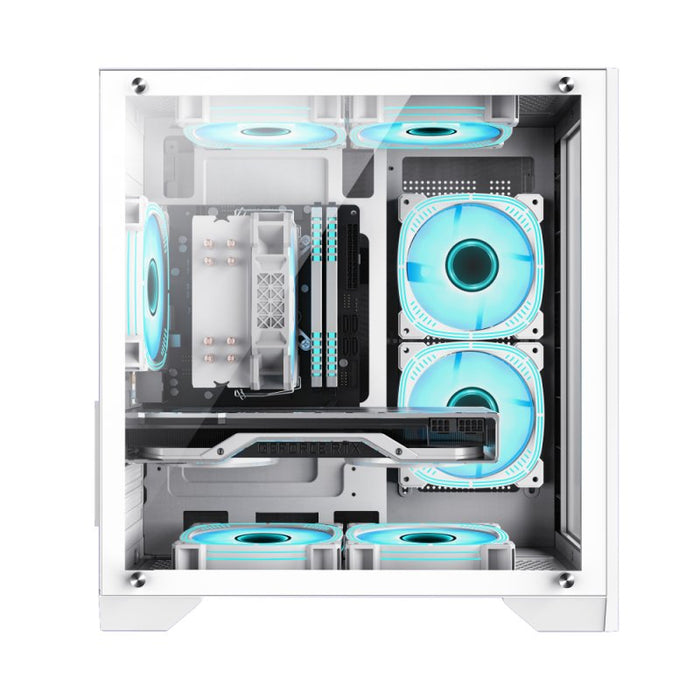 Caja Pc Gamemax  Case  Infinity Mini Wh  M-Atx
