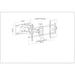 EAN 0766623461290 - Manhattan 461290 soporte para monitor 2,29 m (90") Negro imagen 5