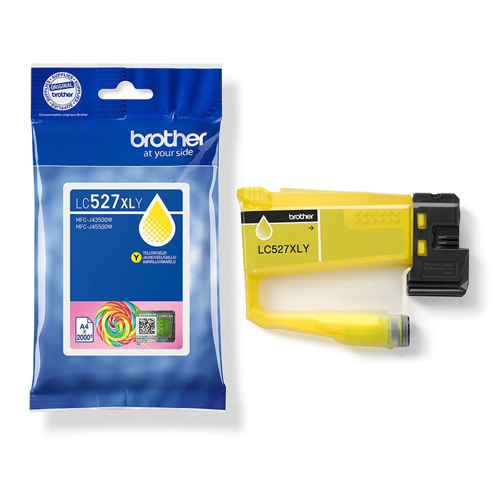 EAN 4977766839709 - Brother LC527XLY cartucho de tinta 1 pieza(s) Original Alto rendimiento (XL) Amarillo imagen 3