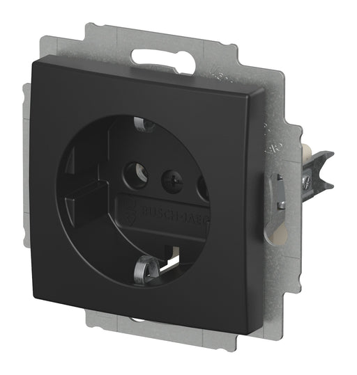 EAN 4011395360491 - Busch-Jaeger 2CKA002011A6341 placa de pared y cubierta de interruptor Negro imagen 2