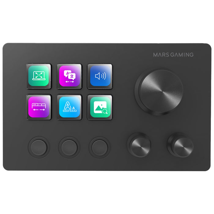 EAN 8435693108696 - Mars Gaming MSDTWO sistema de control para la realización de contenido en directo 9 botones imagen 3
