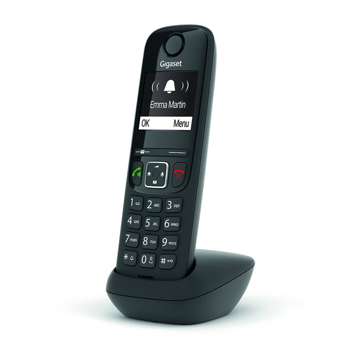 EAN 4250366857190 - Gigaset AS690HX Teléfono DECT/analógico Identificador de llamadas Negro imagen 3