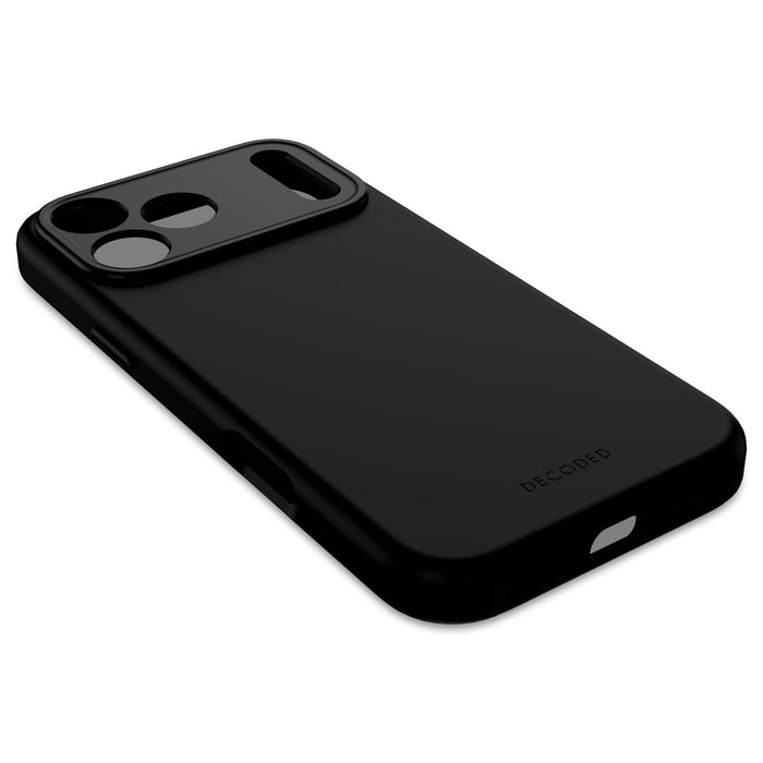 Decoded Silicone Backcover Apple Iphone 17 Pro Max Phantom Black Funda Para Iphone 17 Pro Max 17,5 Cm (6.9") Negro
